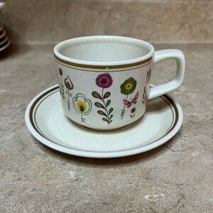 Temper-were Sprite by Lenox Cup and Saucer Set